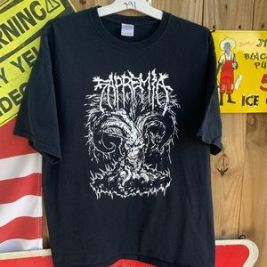 Vintage 2008 Sapremia band Despair T-shirt Size XL